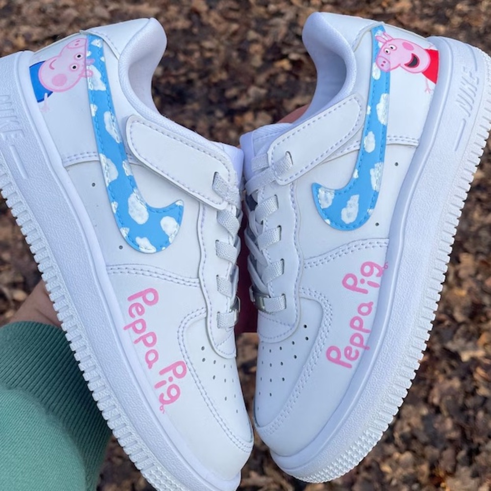 Peppa Pig Kids Shoes - White and Blue